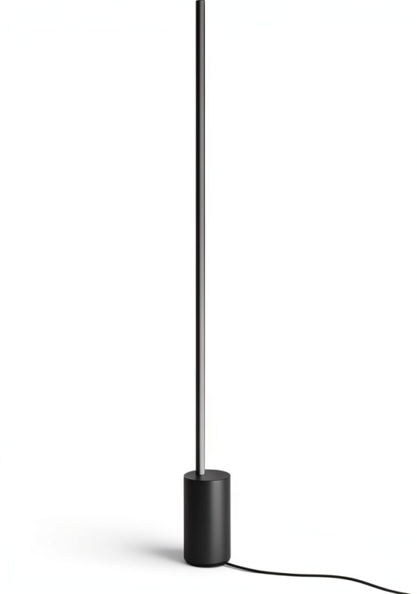 Philips Hue Floor Lamp Matte Black LED Adjustable-5