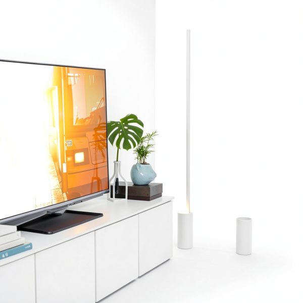 Philips Hue Floor Lamp Matte Black LED Adjustable-9