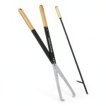 MARVOWARE Fireplace Tool Set Aluminum Oxide Wood-0