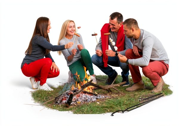 Fire Pit Tongs Set by Rasugarlary Carbon Steel Fireplace-6