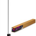 Philips Hue Floor Lamp Matte Black LED Adjustable-0