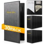 ZENOWICK Restaurant Check Book PVC Durable Server Book-0