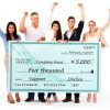Voccim Giant Fake Check Cardboard Presentation Customizable-0