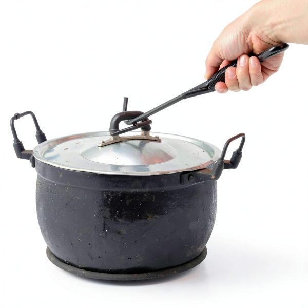 Cast Iron Fireplace Tongs by TAILGRILLER-4
