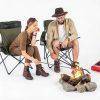 Fire Pit Tongs Set by Rasugarlary Carbon Steel Fireplace-5