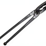 Pavo Fireplace Tongs Painted Metal Home Decor-0