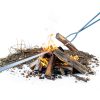 Fire Poker Set AROPAD Stainless Steel 40in-4