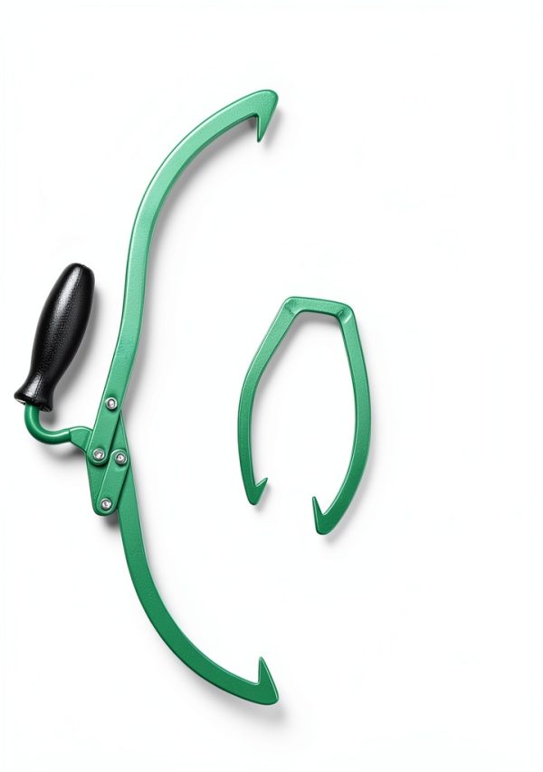 Fireplace Tongs MonkeyKingBar Heavy Steel 16in-2