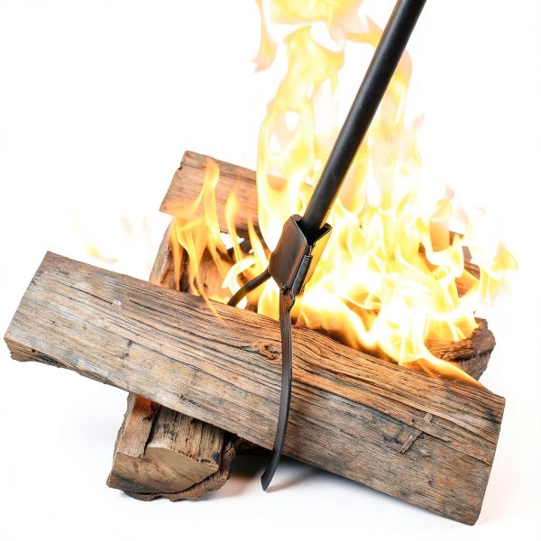 Sunnydaze Steel Fire Pit Log Grabber 36in-4