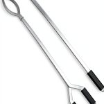 Fire Poker Set AROPAD Stainless Steel 40in Outdoor-0