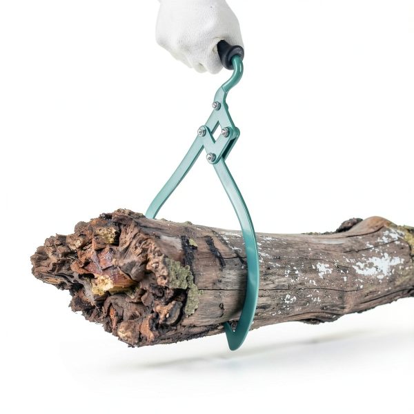Fireplace Tongs MonkeyKingBar Heavy Steel 16in-4
