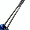 Pavo Fireplace Tongs Painted Metal Home Decor-3