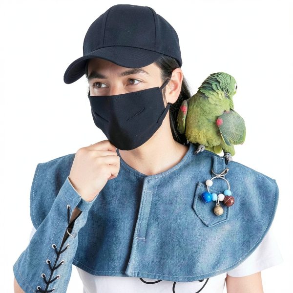 Parrot Anti-Scratch Shoulder Guard Cape Gatycallaty Denim Blue-1