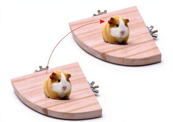 Birdcage Perches 3 Pcs Natural Wood Platform Stand by Welecom Proshop-7