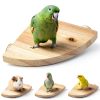 Birdcage Perches 3 Pcs Natural Wood Platform Stand by Welecom Proshop-4