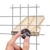 Bird Platforms BILLIOTEAM 4-Size Wood Perches & Stand Boards-5