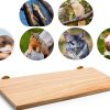 Parrot Bird Wood Perch Platform Large Stand Shelf for Birds Budgie Parakeet Cockatiel Conure Cockatoo Macaw African Grey-5