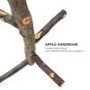 Bird Perch suruikei Apple Hard Wood Stand for Small Parakeets Set 1-2