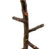 Bird Perch suruikei Apple Hard Wood Stand for Small Parakeets Set 1-1