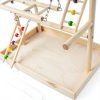 Parrot Playground Large 4 Layers - Small Bird Playground Parakeet Play Stand Bird Gym Parrots playpen Play Playstand Parrot Tree for Cockatiel Lovebirds Conure Cockatoos Finch Budgies-7