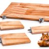 Bird Platforms BILLIOTEAM 4-Size Wood Perches & Stand Boards-1
