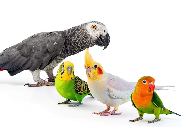 Parrot Bird Wood Perch Platform Large Stand Shelf for Birds Budgie Parakeet Cockatiel Conure Cockatoo Macaw African Grey-3